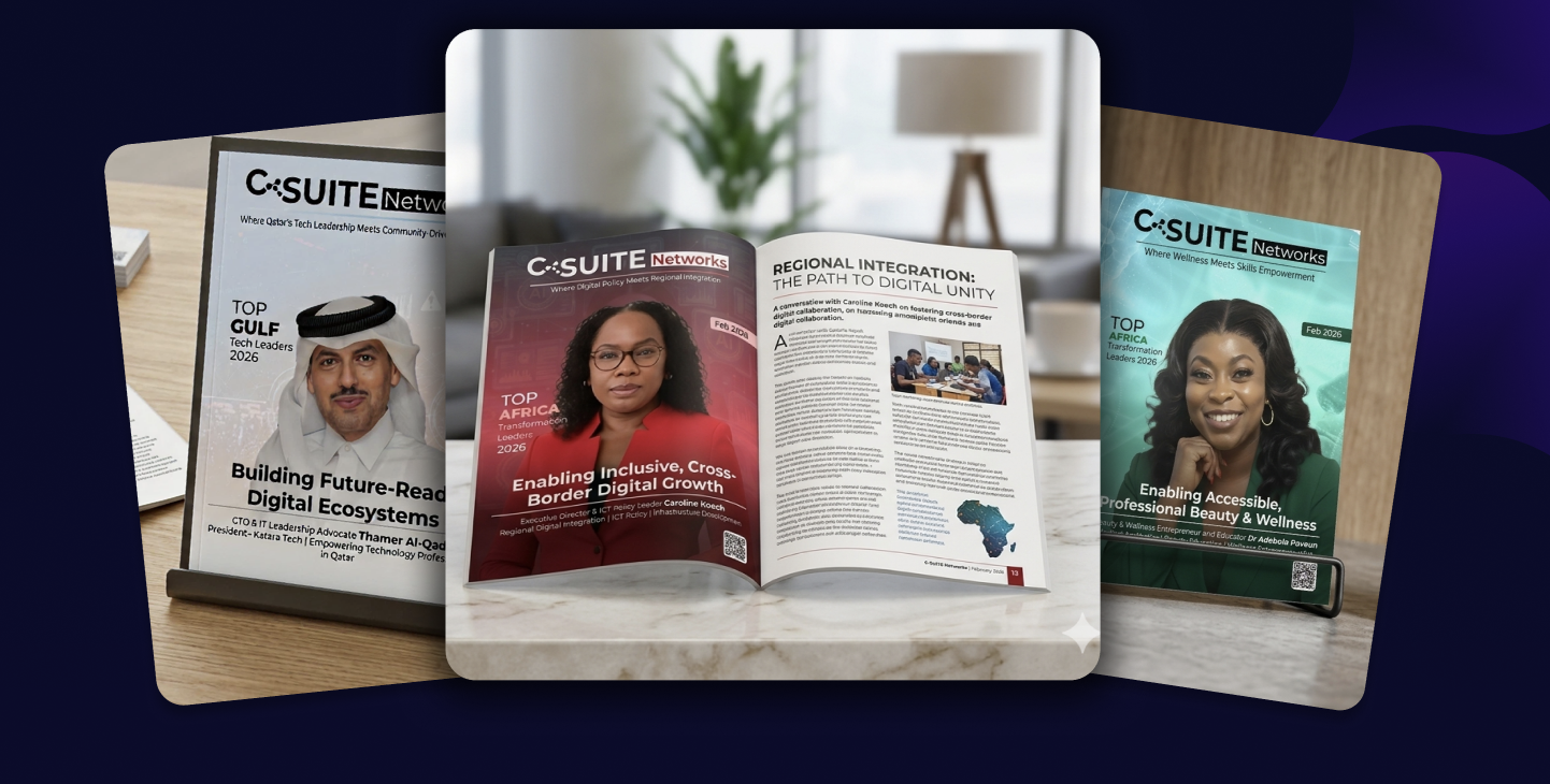 cSuite Networks magazine - latest issue cover