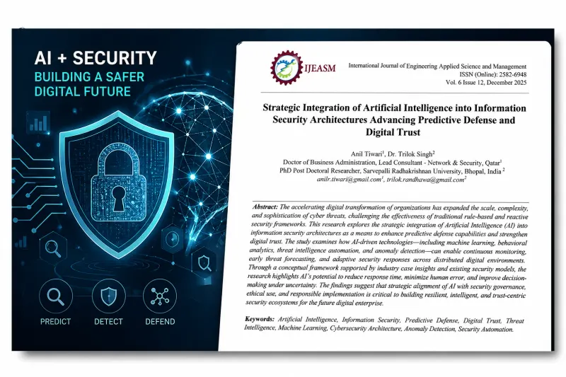 Advancing Predictive Defense and Digital Trust Advancing Predictive Defense and Digital Trust